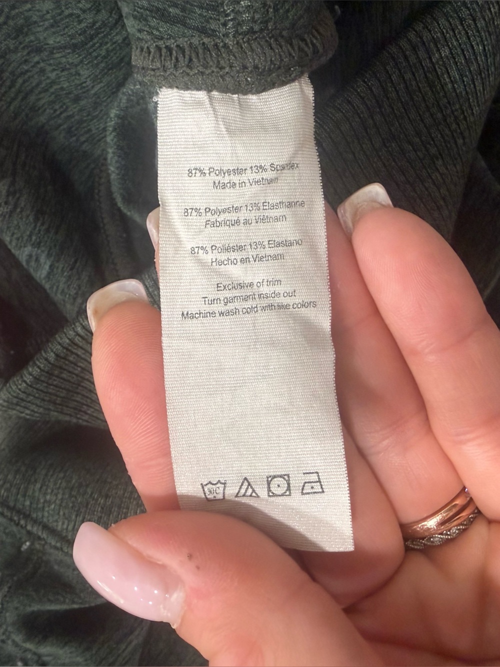 Alo Yoga Green High Waist Alosoft Lounge Leggings XXS - Picture 6 of 9